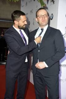 Jens Spahn with husband Daniel Funke at the presentation of the Felix Burda Award 2018 at the Hotel Adlon Kempinski Berlin 13 05 2018 Foto:xF.xKernx xFuturexImage