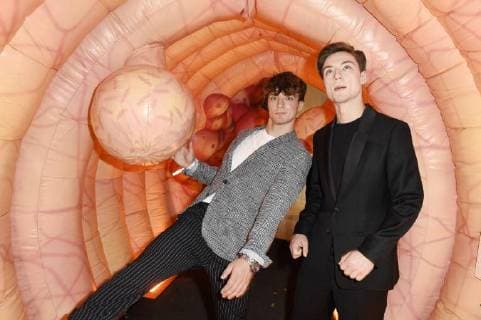 Roman Lochmann and Heiko Lochmann The Lochis at the presentation of the Felix Burda Award 2018 at the Hotel Adlon Kempinski Berlin 13 05 2018 Foto:xF.xKernx xFuturexImage