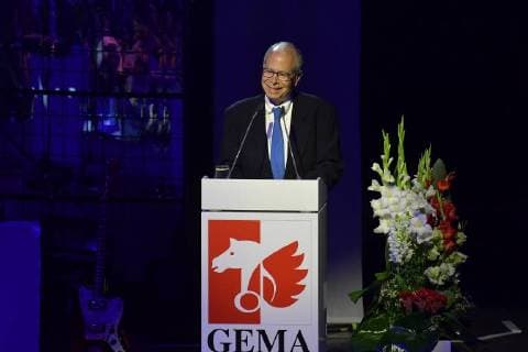 Dr. Michael Jacobson Founder of the Prize 30 years Fred Jay Award ceremony in Berlin in the Columbiahalle on 15 05 2018