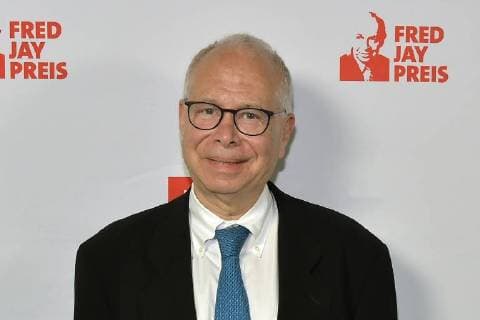 Dr Michael Jacobson Son of Fred Jay 30 years Fred Jay Award ceremony in Berlin in the Columbiahalle on 15 05 2018