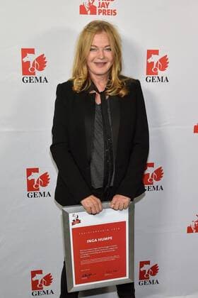 Inga Humpe Fred Jay Prize winner 2018 30 years Fred Jay Award ceremony in Berlin in the Columbiahalle on 15 05 2018