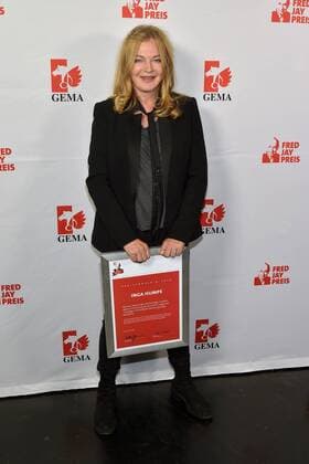 Inga Humpe Fred Jay Prize winner 2018 30 years Fred Jay Award ceremony in Berlin in the Columbiahalle on 15 05 2018