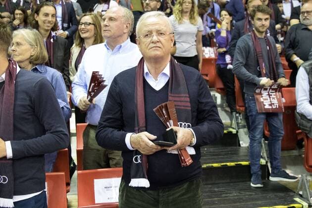 Martin Winterkorn FC Bayern Basketball vs FRAPORT SKYLINERS Basketball BBL Playoffs Quarterfinals 17 05 2018 Muenchen Bayern Germany Copyright: xkolbert-press ChristianxKolbertx