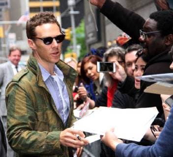 Bilder des Tages NEW YORK, NY - May 17: Benedict Cumberbatch at The Late Show with Stephen Colbert promoting Avengers: Infinity War in New York City on May 17, 2018. Copyright: xRWx