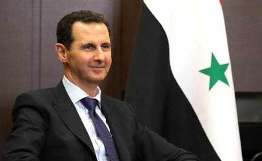 May 17, 2018. - Russia, Sochi. - President of Syria Bashar al-Assad during a meeting with Russian President Vladimir Putin. KremlinxPool 