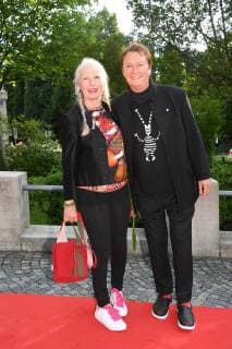 Haindling with his wife Bavarian Television Prize Honored Award Prinzregententheater Munich Munich 18 May 2018