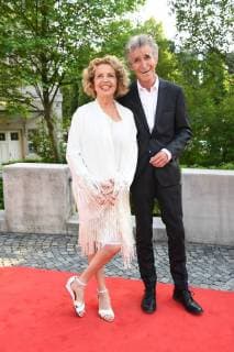 Michaela May with husband Bernd Schadewald Bavarian Television Prize Honored Award Prinzregententheater Munich Munich 18 May 2018