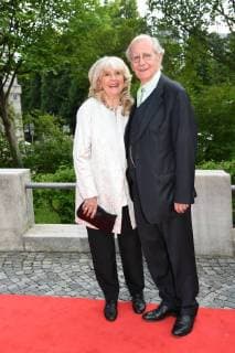 Winfreid Kraus with his wife Wera Bavarian Television Prize Honored Award Prinzregententheater Munich Munich 18 May 2018
