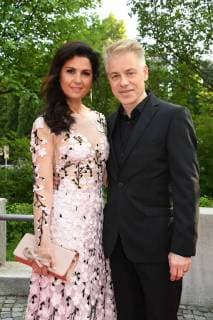 Michael Mittermeier with his wife Bavarian Television Prize Prize Honoring Prinzregententheater Munich Munich 18 May 2018