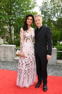 Michael Mittermeier with his wife Bavarian Television Prize Prize Honoring Prinzregententheater Munich Munich 18 May 2018