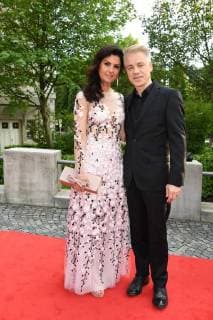 Michael Mittermeier mit Ehefrau Bayerische Fernsehpreis Preis, Ehrung, Auszeichnung Prinzregententheater München München 18. Mai 2018 *** Michael Mittermeier with his wife Bavarian Television Prize Prize Honoring Prinzregententheater Munich Munich 18 May 2018