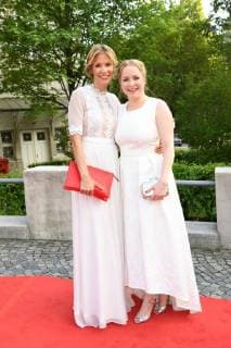 Nina Gnädig and Jasmin Schwiers Bavarian Television Prize Honored Award Prinzregententheater Munich Munich 18 May 2018