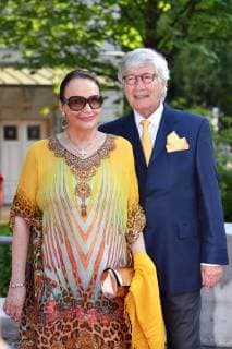 Christian WOLFF actor with wife Marina Red Carpet Red Carpet Bavarian Television Award 2018 on 18 05 2018