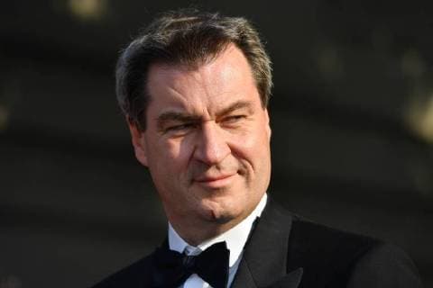 Markus SOEDER Bavarian State Premier in a tuxedo single image truncated single portrait Portrait Portrait Portrait Red Carpet Red Carpet Bavarian Television Award 2018 on 18 05 2018