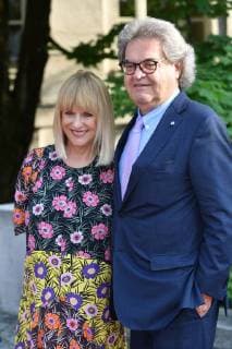 Helmut MARKWORT with his wife Patricia RIEKEL Red Carpet Red Carpet Bavarian Television Award 2018 on 18 05 2018