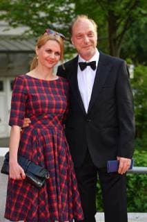 Martin BRAMBACH actor with wife Christine SOMMER actress red carpet Red Carpet Bavarian Television Award 2018 on 18 05 2018