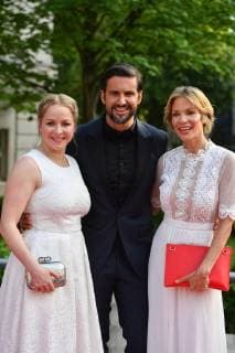 Jasmin SCHWIERS Actress Tom BECK Actor Nina GNAEDIG Actress Red Carpet Red Carpet Bavarian Television Award 2018 on 18 05 2018