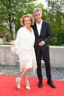 Michaela May with husband Bernd Schadewald Bavarian Television Prize Honored Award Prinzregententheater Munich Munich 18 May 2018