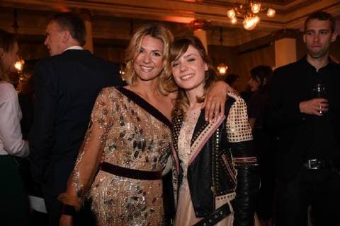 Ella Endlich and Marie Wegener DSDS Winner Bavarian Television Prize Party Award Honoring Prinzregententheater Munich Munich 18 May 2018