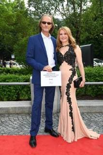 Eisi Gulp with accompaniment Bavarian Television Prize Prize Honoring Prinzregententheater Munich Munich 18 May 2018