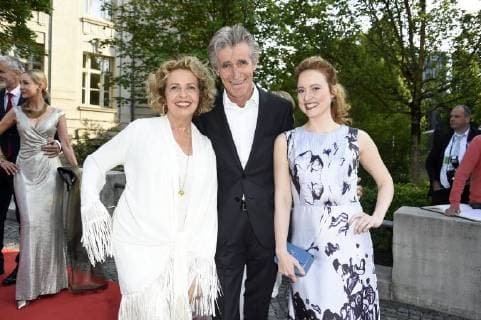 Michaela May Bernd Schadewald and Wanda Perdelwitz at the presentation of the 30 Bavarian Television Prize 2018 at the Prinzregententheater Munich 18 05 2018 Foto:xF.xKernx xFuturexImage