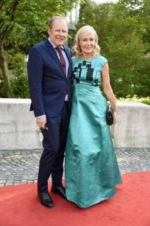 Axel Milberg with wife Judith Milberg at the awarding of the 30 Bavarian Television Prize 2018 at the Prinzregententheater Munich 18 05 2018 Foto:xF.xKernx xFuturexImage