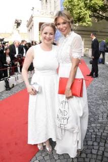 Jasmin Schwiers and Nina Gnädig at the presentation of the 30 Bavarian Television Award 2018 at the Prinzregententheater Munich 18 05 2018 Foto:xP.xSchönbergerx xFuturexImage
