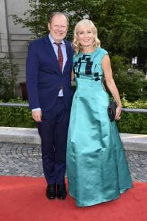 Axel Milberg and wife Judith at the awarding of the 30 Bavarian Television Prize 2018 at the Prinzregententheater Munich 18 05 2018 Foto:xP.xSchönbergerx xFuturexImage