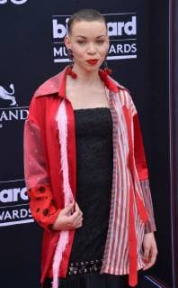 Influencer Blair Imani arrives for the 2018 Billboard Music Awards at MGM Grand Garden Arena on May 20, 2018 in Las Vegas, Nevada.  LAV20180520116 JIMxRUYMEN