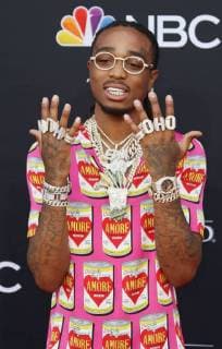 May 20, 2018 - Las Vegas, Nevada, United States of America - Rapper Quevo attends the 2018 Billboard Magazine Music Awards on May 20, 2018 at MGM Grand Arena in Las Vegas, Nevada Las Vegas United States of America - ZUMAt114 20180520_zap_t114_507 Copyright: xMarcelxThomasx