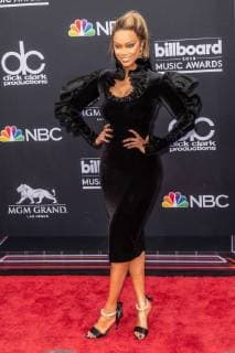 LAS VEGAS, NV - MAY 20: Tyra Banks at the 2018 Billboard Music Awards at the MGM Grand Garden Arena in Las Vegas, Nevada on May 20, 2018. Copyright: xDamairsxCarterx