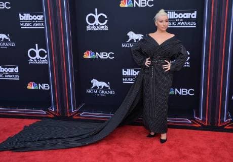 Entertainment Bilder des Tages Recording artist Christina Aguilera arrives for the 2018 Billboard Music Awards at MGM Grand Garden Arena on May 20, 2018 in Las Vegas, Nevada.  LAV20180520923 JIMxRUYMEN