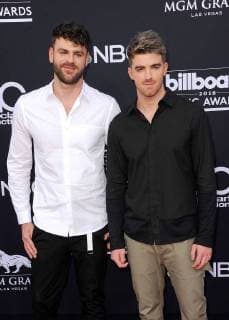 The Chainsmokers with Alex Pall and Andrew Taggart arrives at the Billboard Music Awards on 20 05 2018 at the Las Vegas Las Vegas 2018 Billboard Music Awards