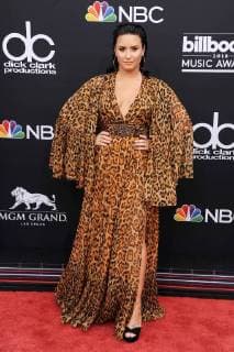 Demi Lovato on arrival at the Billboard Music Awards on 20 05 2018 at the Las Vegas 2018 Billboard Music Awards in Las Vegas