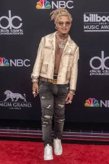 LAS VEGAS, NV - MAY 20: Lil Pump at the 2018 Billboard Music Awards at the MGM Grand Garden Arena in Las Vegas, Nevada on May 20, 2018. Copyright: xDamairsxCarterx