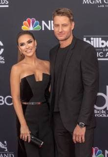 LAS VEGAS, NV - MAY 20: Chrishell Hartley and Justin Hartley at the 2018 Billboard Music Awards at the MGM Grand Garden Arena in Las Vegas, Nevada on May 20, 2018. Copyright: xDamairsxCarterx