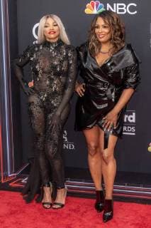 LAS VEGAS, NV - MAY 20: Salt N Pepa at the 2018 Billboard Music Awards at the MGM Grand Garden Arena in Las Vegas, Nevada on May 20, 2018. Copyright: xDamairsxCarterx