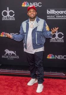 LAS VEGAS, NV - MAY 20: DJ Mustard at the 2018 Billboard Music Awards at the MGM Grand Garden Arena in Las Vegas, Nevada on May 20, 2018. Copyright: xDamairsxCarterx