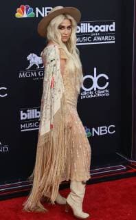 May 21, 2018 - Las Vegas, Nevada, United States of America - Kesha attends the 2018 Billboard Magazine Music Awards on May 20, 2018 at MGM Grand Arena in Las Vegas, Nevada. Las Vegas United States of America - ZUMAt114 20180521_zap_t114_635 Copyright: xMarcelxThomasx