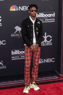 LAS VEGAS, NV - MAY 20: 21 Savage at the 2018 Billboard Music Awards at the MGM Grand Garden Arena in Las Vegas, Nevada on May 20, 2018. Copyright: xDamairsxCarterx