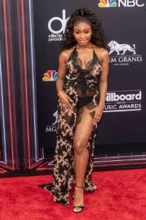 LAS VEGAS, NV - MAY 20: Normani at the 2018 Billboard Music Awards at the MGM Grand Garden Arena in Las Vegas, Nevada on May 20, 2018. Copyright: xDamairsxCarterx