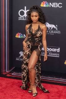 LAS VEGAS, NV - MAY 20: Normani at the 2018 Billboard Music Awards at the MGM Grand Garden Arena in Las Vegas, Nevada on May 20, 2018. Copyright: xDamairsxCarterx