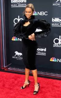 Tyra Banks arriving at the Billboard Music Awards in Las Vegas, Nevada - May 20, 2018 - Billboard Music Awards 2018, Las Vegas Nevada United States MGM Grand Garden Arena  Copyright: xScooterx h_00511191