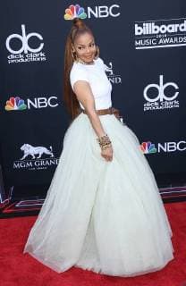 May 20, 2018 - Las Vegas, NV, U.S. - 120 May 2018 - Las Vegas, NV - Janet Jackson. 2018 Billboard Music Awards Red Carpet arrivals at MGM Grand Garden Arena. Photo Credit: MJT AdMedia Las Vegas U.S. - ZUMAa123 20180520_zaa_a123_610 Copyright: xMjtAdmediax