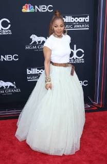 May 20, 2018 - Las Vegas, NV, U.S. - 120 May 2018 - Las Vegas, NV - Janet Jackson. 2018 Billboard Music Awards Red Carpet arrivals at MGM Grand Garden Arena. Photo Credit: MJT AdMedia Las Vegas U.S. - ZUMAa123 20180520_zaa_a123_612 Copyright: xMjtAdmediax