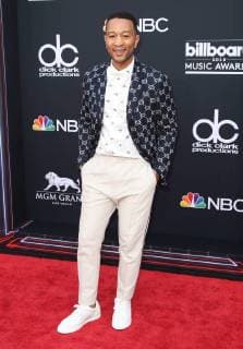 John Legend arriving at the Billboard Music Awards in Las Vegas, Nevada - May 20, 2018 - Billboard Music Awards 2018, Las Vegas Nevada United States MGM Grand Garden Arena  Copyright: xScooterx h_00511319
