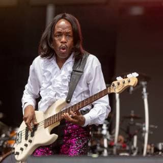 May 25, 2018 - Napa, California, U.S - VERDINE WHITE of Earth, Wind and Fire during BottleRock Music Festival at Napa Valley Expo in Napa, California Napa U.S. - ZUMAs135 20180525_zap_s135_618 Copyright: xDanielxDeSloverx
