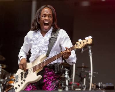 May 25, 2018 - Napa, California, U.S - VERDINE WHITE of Earth, Wind and Fire during BottleRock Music Festival at Napa Valley Expo in Napa, California Napa U.S. - ZUMAs135 20180525_zap_s135_619 Copyright: xDanielxDeSloverx
