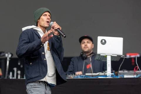 May 25, 2018 - Napa, California, U.S - MIKE D (MICHAEL LOUIS DIAMOND) of the Beastie Boys during BottleRock Music Festival at Napa Valley Expo in Napa, California Napa U.S. - ZUMAs135 20180525_zap_s135_630 Copyright: xDanielxDeSloverx