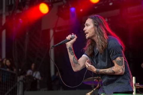 May 25, 2018 - Napa, California, U.S - BRANDON BOYD of Incubus during BottleRock Music Festival at Napa Valley Expo in Napa, California Napa U.S. - ZUMAs135 20180525_zap_s135_645 Copyright: xDanielxDeSloverx